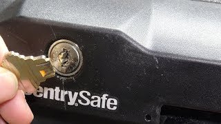 (374) Getting a Broken Key Out of a Sentry Fire Box or Safe