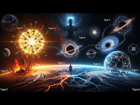 The Kardashev Scale Explained: From Type 0 to Type 7 Civilizations | Humanity’s Ultimate Future