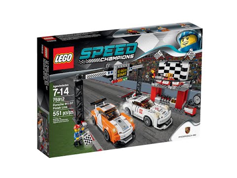 Vidéo LEGO Speed Champions 75912 : Porsche 911 GT Finish Line