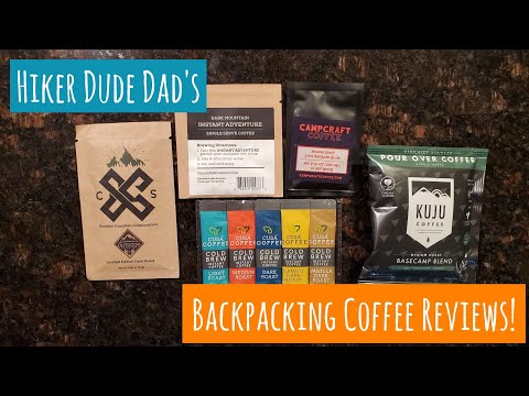 Backpacking Coffee Reviews! Happy National Coffee Day!!!