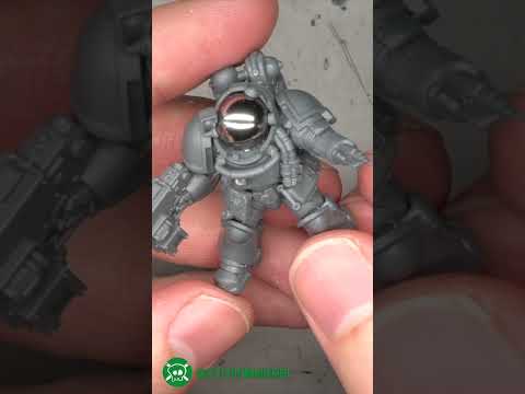 Kitbashing a Custom Space Marine Chapter - Cyclopean Guard #warhammer #kitbash