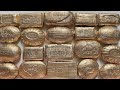 ASMR CUTTING GOLDEN SOAP CUBES