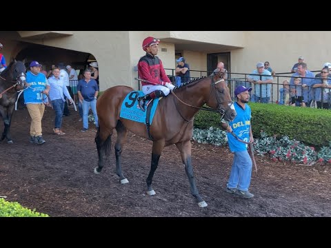 Anarchist holds of the closing Bye Bye Bobby in the Grade II Pat O’Brien Stakes