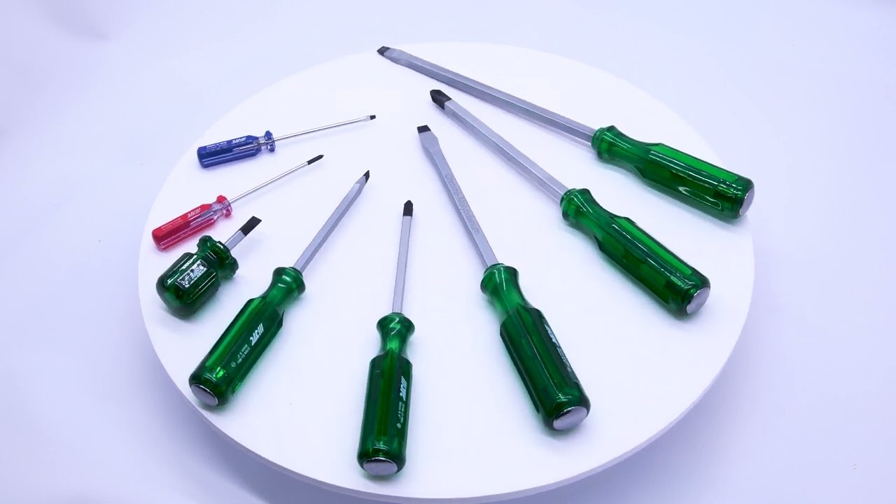 JTCK7082 - 8pcs 貫通ドライバー - プラス：No3/全長150mm・No2/全長
