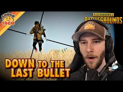 chocoTaco is Down to His Last AWM Bullet ft. Halifax - PUBG Duos Gameplay