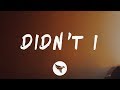 OneRepublic - Didn't I (Lyrics)