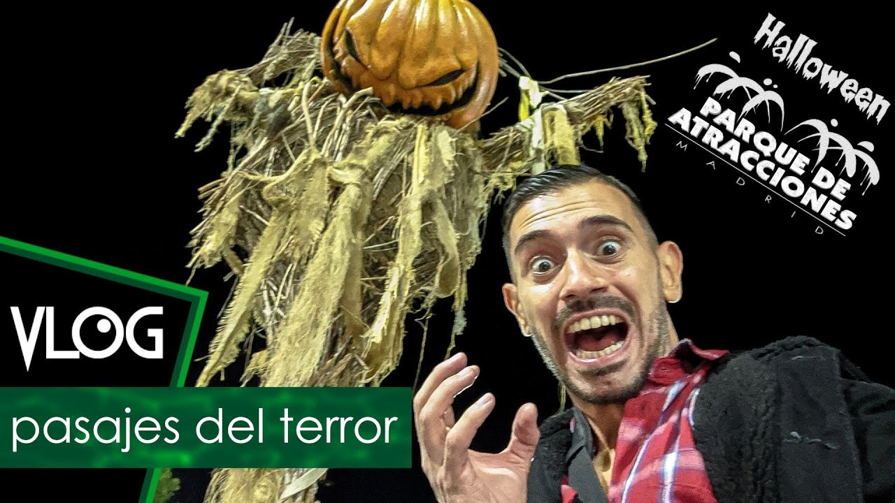 Así son los PASAJES del TERROR desde DENTRO | Halloween Parque de Atracciones de Madrid 2021