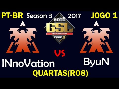 StarCraft 2 - INnoVation vs ByuN J1 (TvT) - RO8 - GSL Code S(Season 3) 2017 [PT-BR]