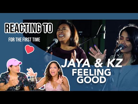 Latinos react to [ARTIST LAB] FEELING GOOD - JAYA & KZ cover | REACTION