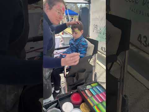 Promotional video thumbnail 1 for Pixie Brush Face Painting, LLC