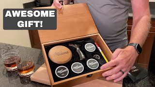 🎁 GIFT REVIEW 🥃 | Premium Cocktail Smoker Kit w/ Torch & Wood Chips | Aged & Charred | Awesome Gift
