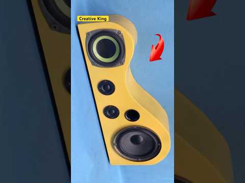 Build a unique Bluetooth speaker from PVC plastic #shots