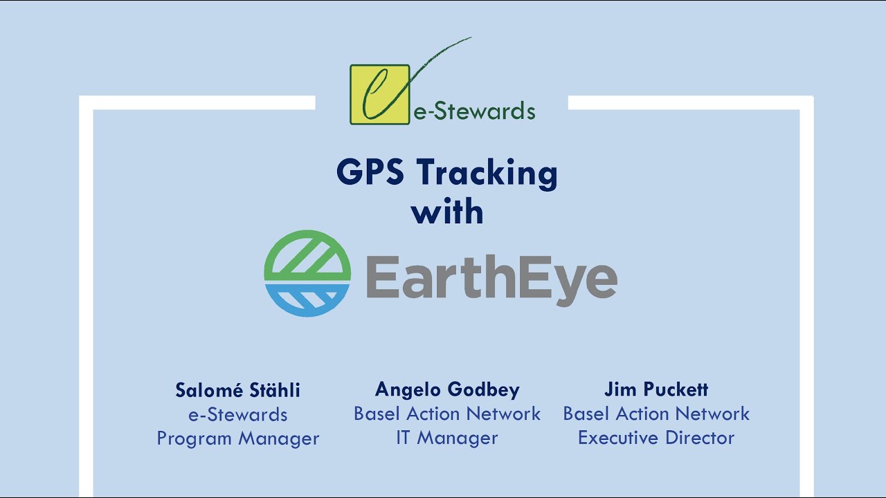 GPS Tracking with EarthEye™ Webinar