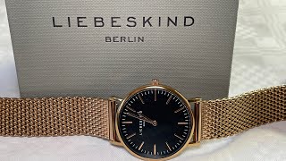 Liebeskind Berlin Metal Medium Rosé 34 mm [Uhren Review]