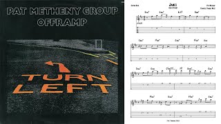 "James" - Pat Metheny (Jazz Guitar Transcription)