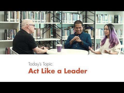 Five-Minute Leadership with Steve Murrell: Episode 13-Act Like a Leader w/ Ferdie & Elle Cabiling