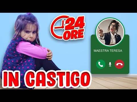 MARTINA MISSY RUBA IL CELLULARE DI MAMMA TY E LO PORTA A SCUOLA LA MAESTRA CHIEDE UN CASTIGO PER 24H