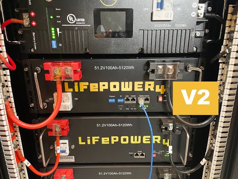 EG4 LifePower4 V2 Server Rack Battery Review | 48V 100AH UL1973 UL9540A