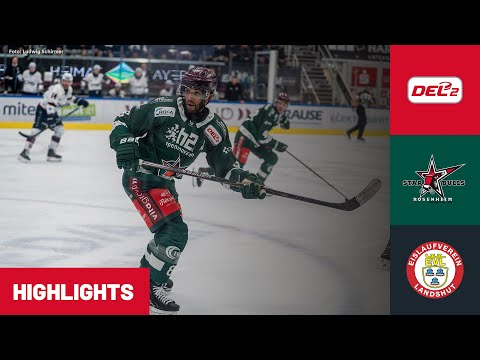DEL2: Starbulls Rosenheim vs. EV Landshut | Highlights