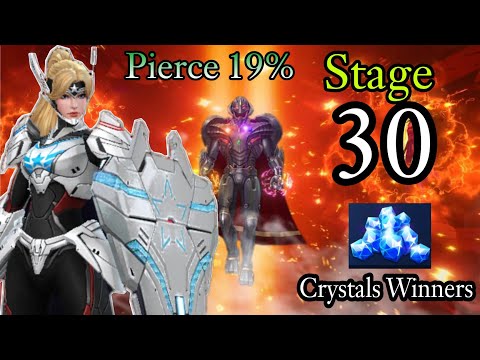 Crystals Winners💎 WBL || ULTRON 30 || Sharon is Amazing || Pierce 19%🔥MFF