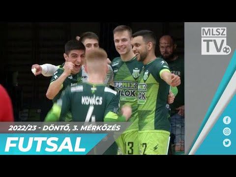 Haladás VSE – MVFC Berettyóújfalu | 7-1 | Férfi Futsal NB I | 1.helyért 3. forduló | MLSZTV