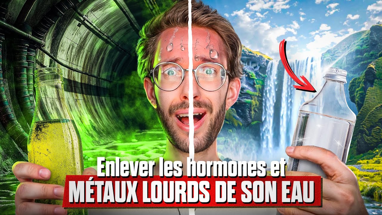 5 REMÈDES FIABLES pour FILTRER SON EAU et éviter de surcharger son corps en MÉTAUX LOURDS