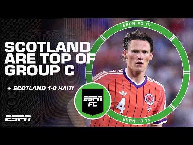 Craig Burley’s record FINALLY FALLS as Scotland defeat Haiti | ESPN FC
