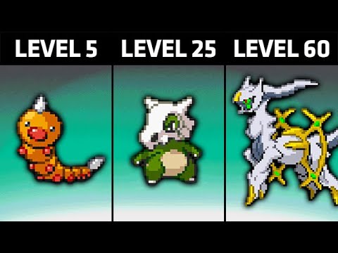 HeartGold aber alle Pokemon entwickeln sich zufällig jedes Level
