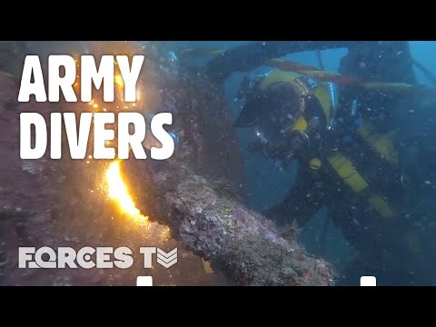 How British Army Divers Conduct UNDERWATER ENGINEERING 🌊 • EXERCISE SUBMERGED CRUSADER | Forces TV