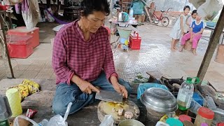 Cambodian breakfast #porridge#local #khmerfood #breakfast #khmerpeople