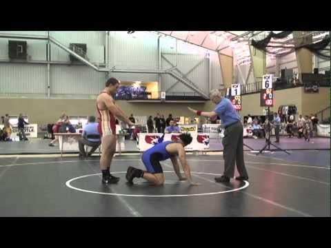 University Greco Semifinal 120kg - Patrick Carey vs. Jacob Mitchell