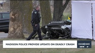 Madison Police provide update on deadly crash