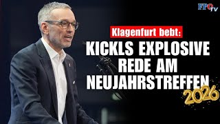 Kickl zerlegt die Regierung beim FPÖ-Neujahrstreffen 2026
