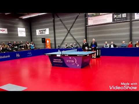 Tafeltennis Masters 2019, opkomst Dames finalisten, 27-10-2019