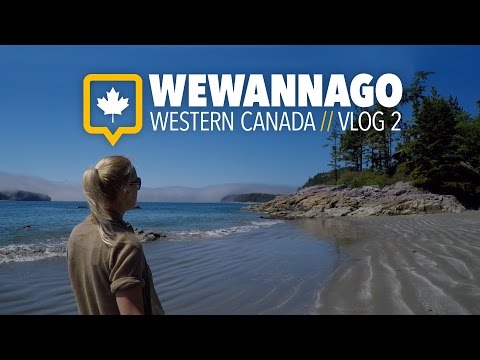 Exploring the beaches of Tofino // British Columbia Canada // WEWANNAGO VLOG 2