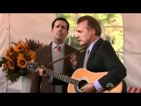 The Office: Andy singing with his dad