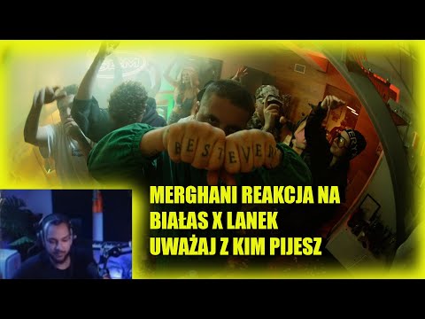 Merghani Reakcja na BIAŁAS X LANEK - Uważaj z kim pijesz