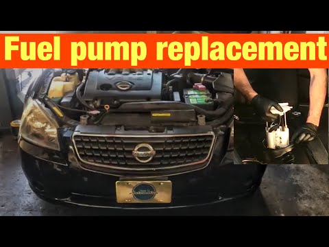 Fuel Pump Replacement On A 2001-2006 Nissan Altima
