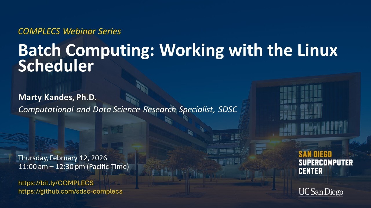 Batch Computing: Working with the Linux Scheduler