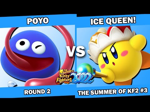 Poyo (Gooey) vs Ice Queen! (Beam) - Kirby Fighters 2 Tournament - Summer of KF2022 Week 3
