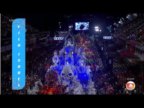 [Full HD] Vila Isabel 2025 - desfile completo (com esquenta) - TV Globo Rio