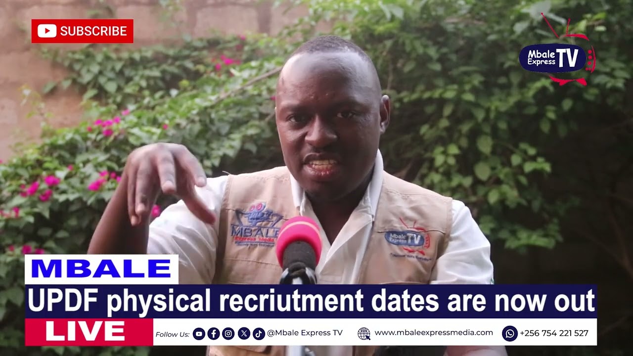 UPDF Physical Recruitment dates revealed 
