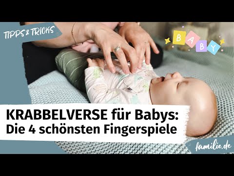Krabbelverse für Babys: Die 4 schönsten Fingerspiele