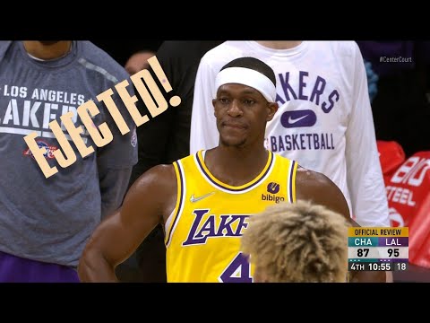 Rajon Rondo Full Highlights vs Hornets | 8 Ast | 11.08.2021 | EJECTED!