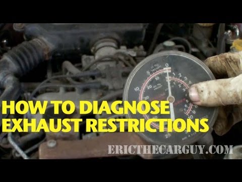 How To Diagnose Exhaust Restrictions -EricTheCarGuy Video