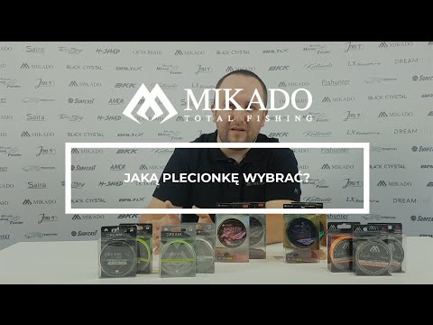 Plecionka Mikado Nihonto Fine Braid - 0.14mm/9.7kg/300m - Zielona film wideo