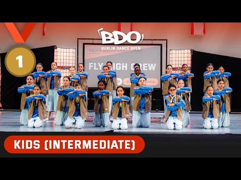 🥇 FLY HIGH CREW | 1st Place | Kids (Intermediate) | Berlin Dance Open | 2025