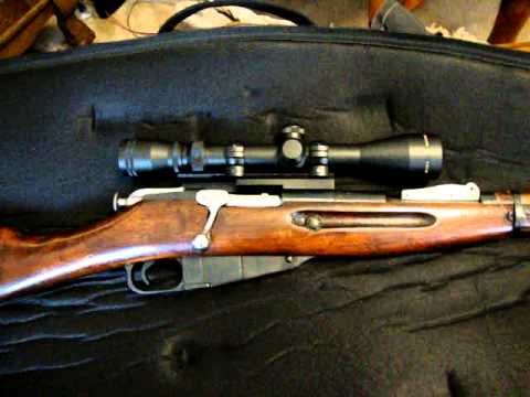 ATI scope mount on Mosin Nagant