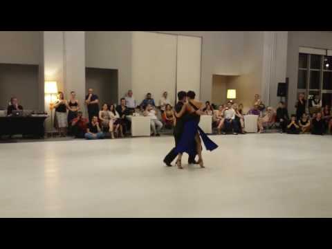  Vanesa Villalba  and  Facundo Piñero  are  dancing  at  Istanbul Tango Festival  in  2016