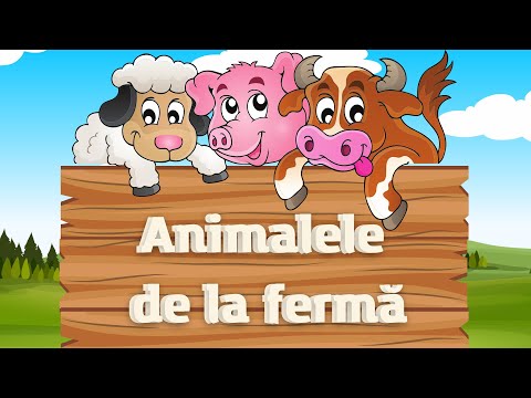 Animalele de la fermă🐄🐏🐐🐓🐶|| animale domestice|| părțile corpului||hrană||foloase||puii animalelor